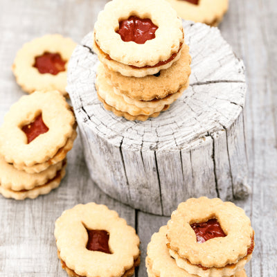 Earl Grey Linzer Cookie Recipe - Baking with TEA!