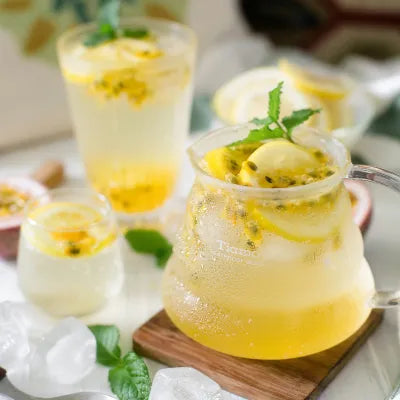 Passion Fruit Oolong Iced Tea Cocktail